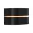 Nordlux Sibelis Wandlamp Aluminium Zwart | IP44 - Geschikt voor E27