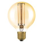 Ledvance Vintage 1906 LED E27 Globe Goud 5.8W 470lm - 822 Zeer Warm Wit | Dimbaar - Vervangt 40W
