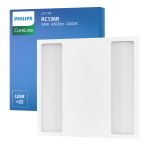 Philips LED Paneel Coreline RC136B 25/34W 3100-4300lm - 840 Koel Wit | 60x60cm - UGR <22 - Selecteerbaar Wattage - 3 Uur Noodverlichting