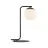 Nordlux Tafellamp Grant Glas Zwart | Geschikt voor 1x E14
