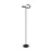 Eglo Vloerlamp Castelpoto Staal Zwart 17.6W 2000lm - 830 Warm Wit | Dimbaar