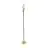 Eglo Vloerlamp Castelpoto Staal Brushed Messing, Zwart 17.6W 2000lm - 830 Warm Wit | Dimbaar