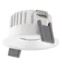 Ledvance LED Spot Fix Aluminium Wit 8W 680lm 36D - 930 Warm Wit | Zaagmaat 68mm - IP44 - Beste Kleurweergave - Dimbaar