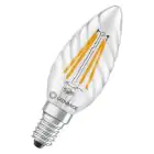 Ledvance Classic LED E14 TWisted Kaars Filament Helder 3.4W 470lm - 827 Zeer Warm Wit | Vervangt 40W