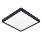 Eglo Plafondlamp Fueva 6 Kunststof Zwart 13W 2100lm - 827-840-865 CCT